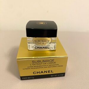 Chanel Sublimage Night Cream Deluxe Size; Hard To Get, value over $90